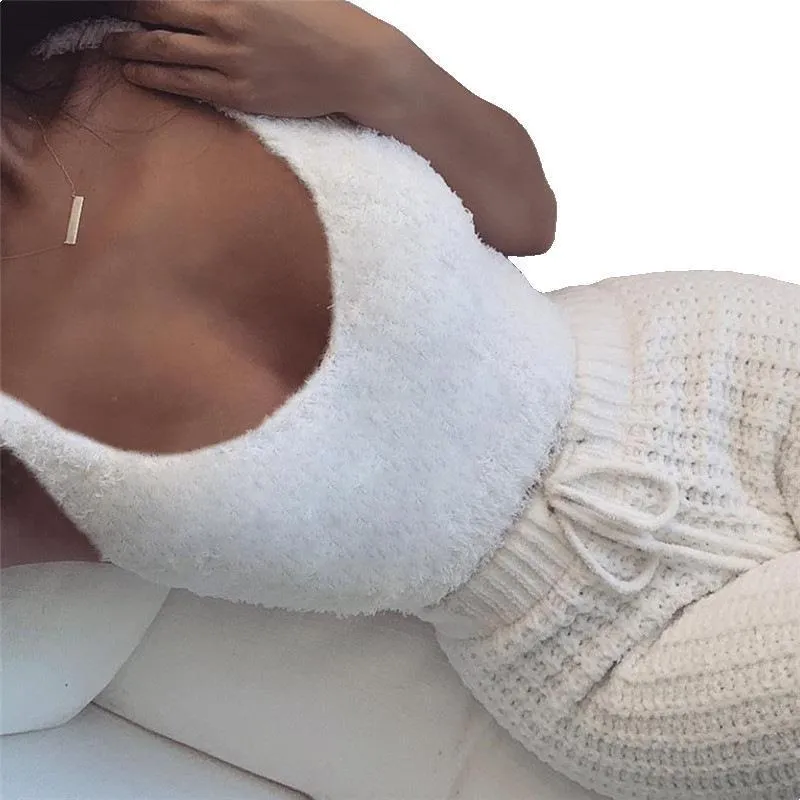 3 pcs Womens Clothing Long Sleeve Pajama Set