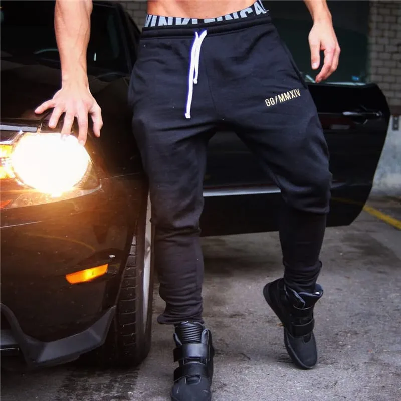 30 Pieces) Men Fashion Letter Print Waist Sports Pants