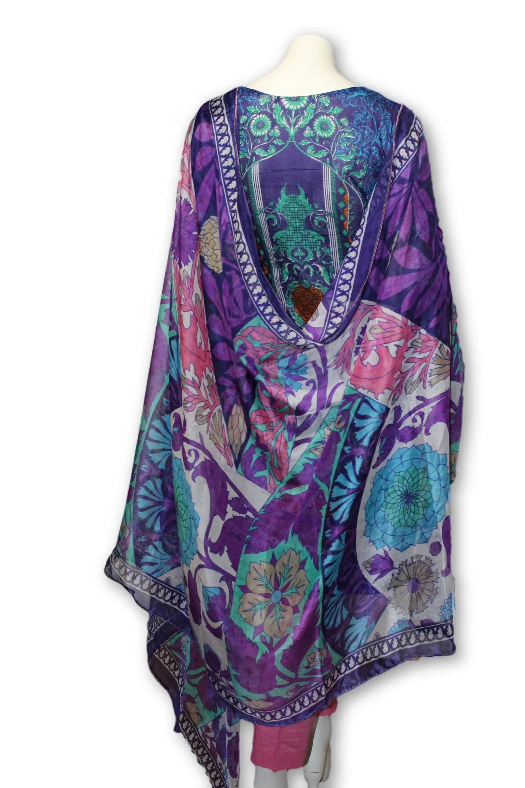 A09 Pakistani Indian Fine Design 3 Pcs Embroidered  Lawn Suit