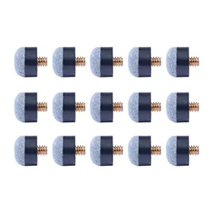 AB Earth Set of 15 Screw-on Glue-on Tip Pool Cues 58 Inches Billiard House Bar Pool Sticks