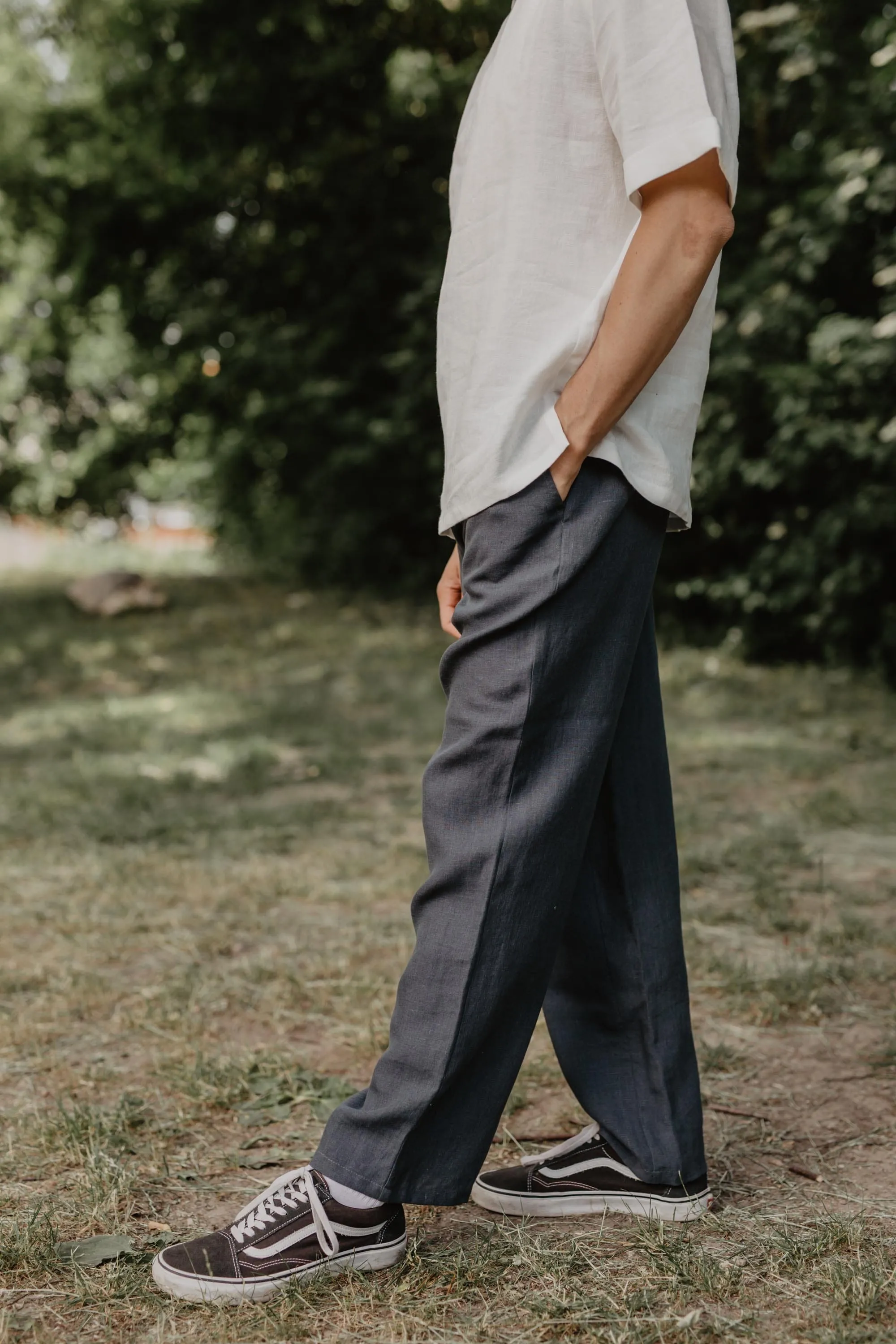 Adonis Men's Linen Pants | Multiple Colours