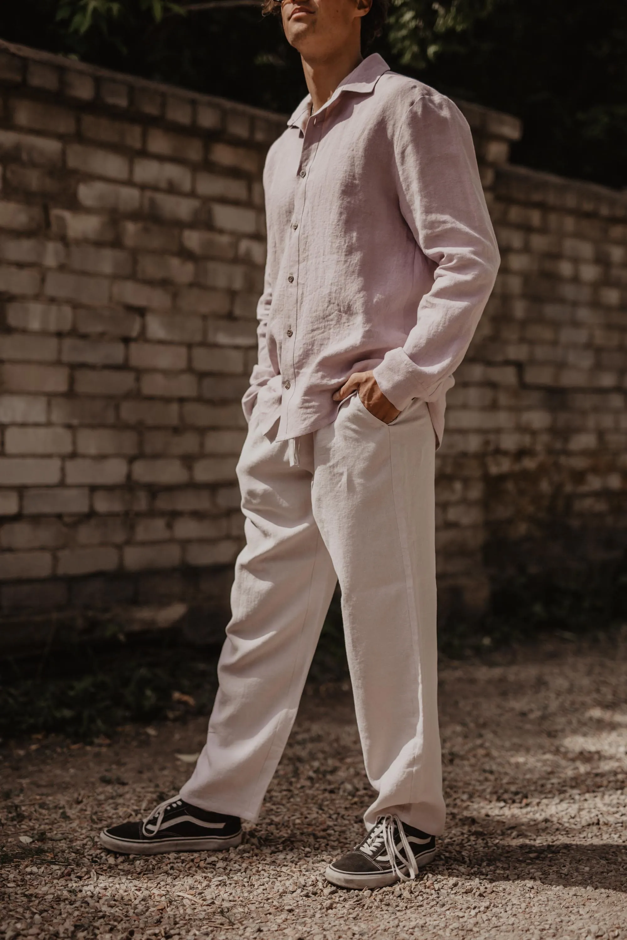 Adonis Men's Linen Pants | Multiple Colours