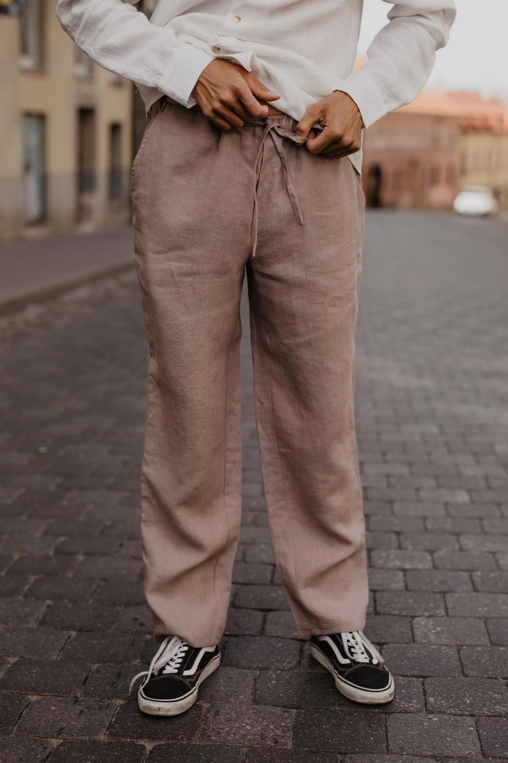 Adonis Men's Linen Pants | Multiple Colours