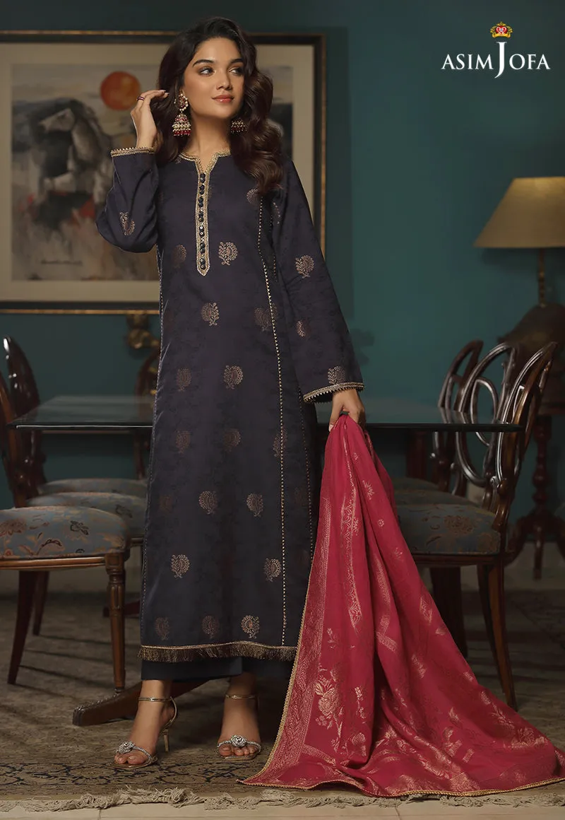 AJJD-04 | Asim Jofa Jacquard Eid Edition 2022 | Stitched RTW Jacquard Suits