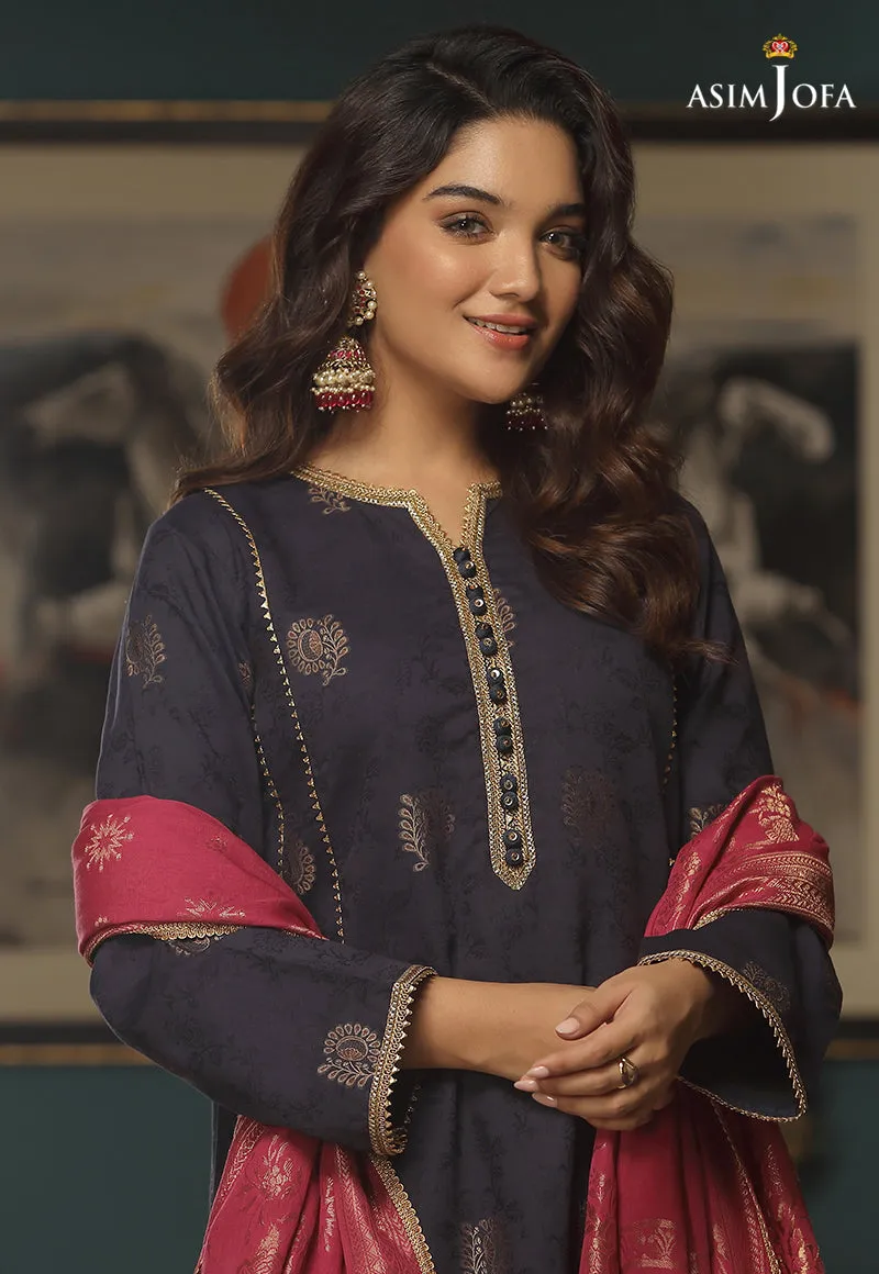 AJJD-04 | Asim Jofa Jacquard Eid Edition 2022 | Stitched RTW Jacquard Suits