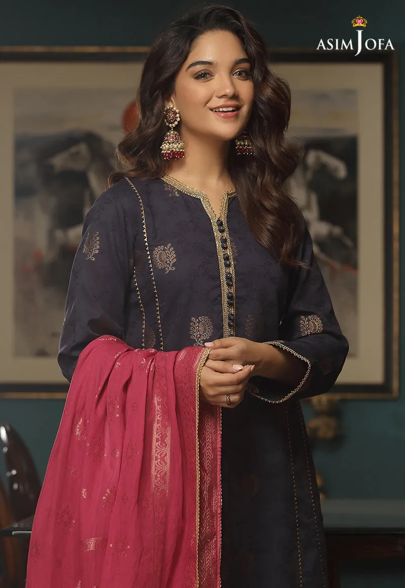 AJJD-04 | Asim Jofa Jacquard Eid Edition 2022 | Stitched RTW Jacquard Suits