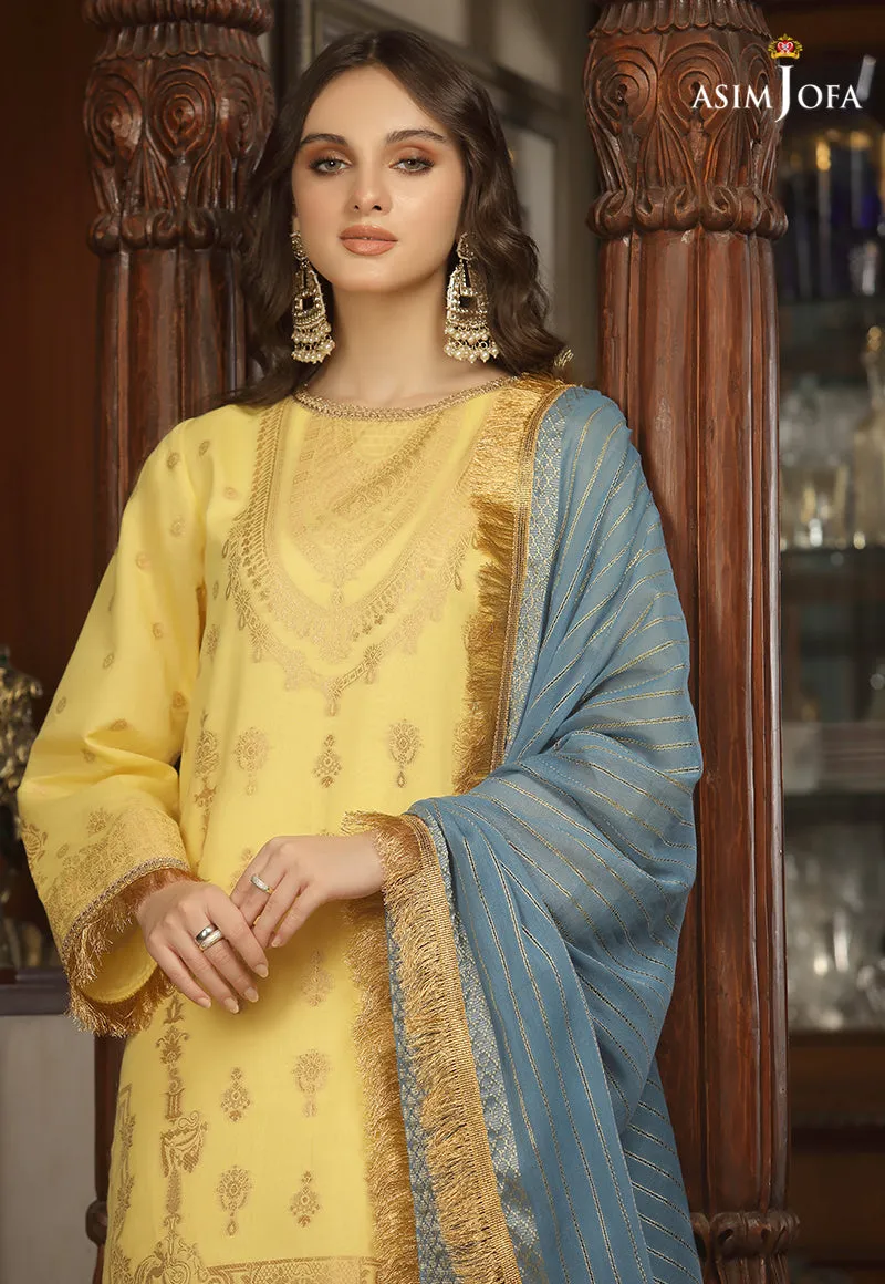 AJJD-10 | Asim Jofa Jacquard Eid Edition 2022 | Stitched RTW Jacquard Suits