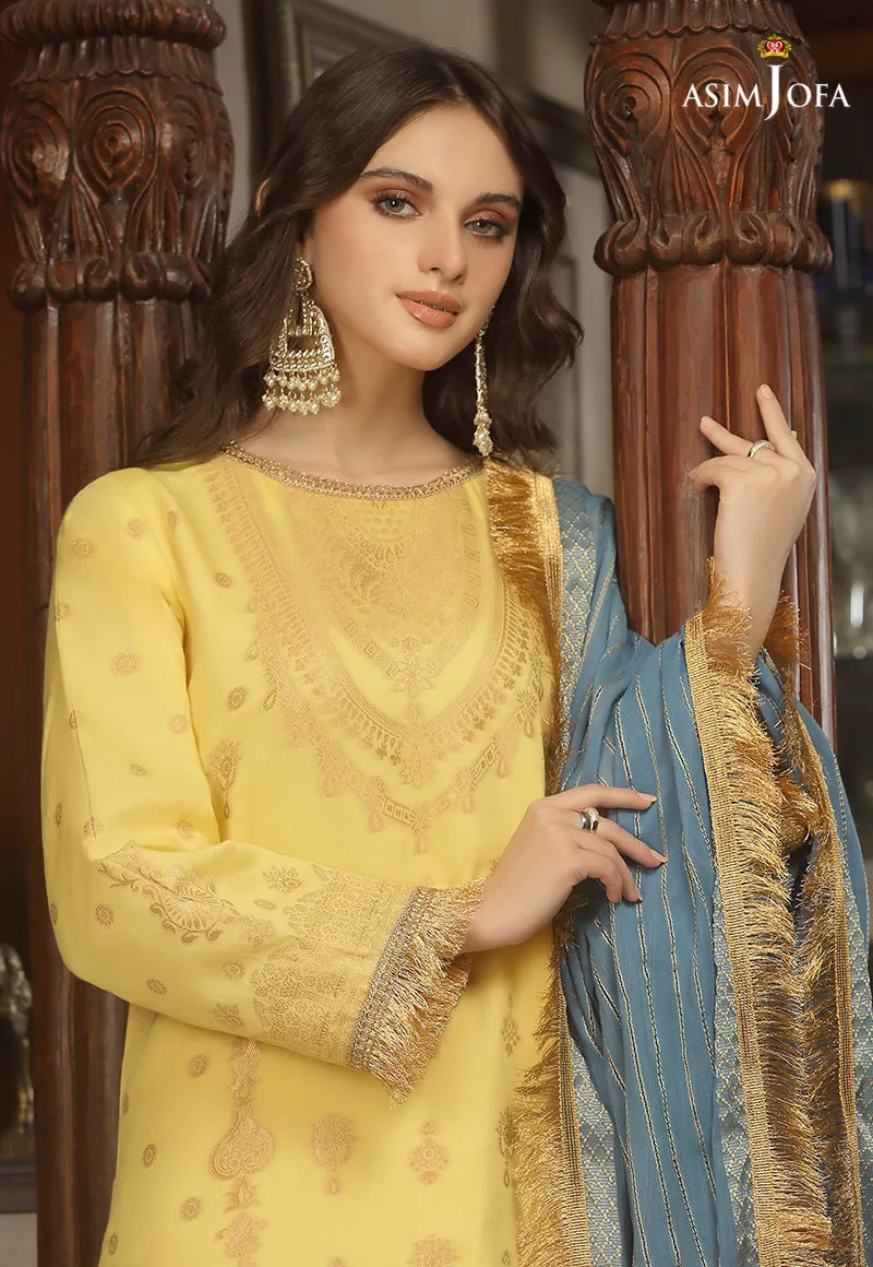 AJJD-10 | Asim Jofa Jacquard Eid Edition 2022 | Stitched RTW Jacquard Suits