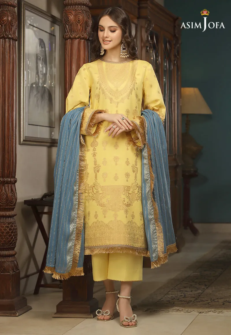 AJJD-10 | Asim Jofa Jacquard Eid Edition 2022 | Stitched RTW Jacquard Suits