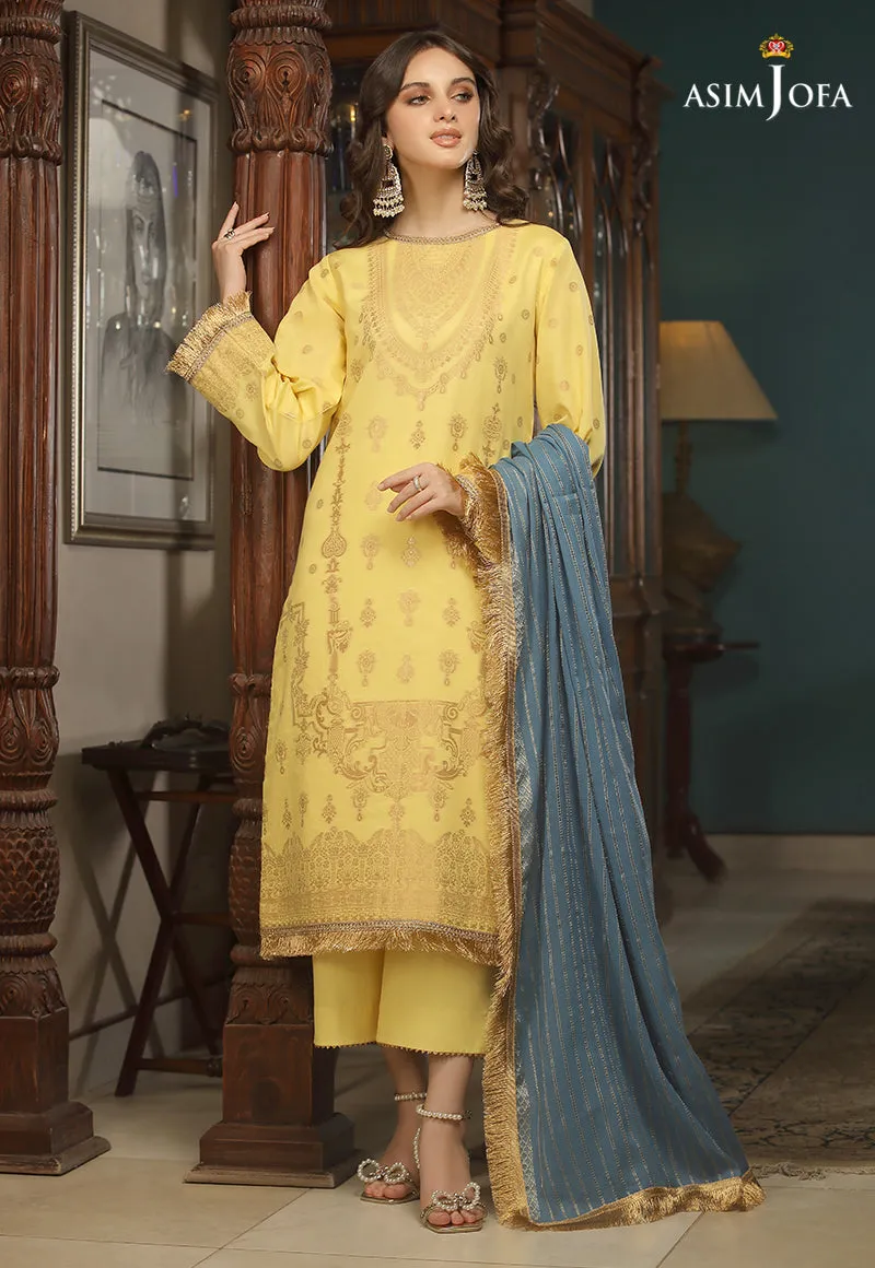 AJJD-10 | Asim Jofa Jacquard Eid Edition 2022 | Stitched RTW Jacquard Suits