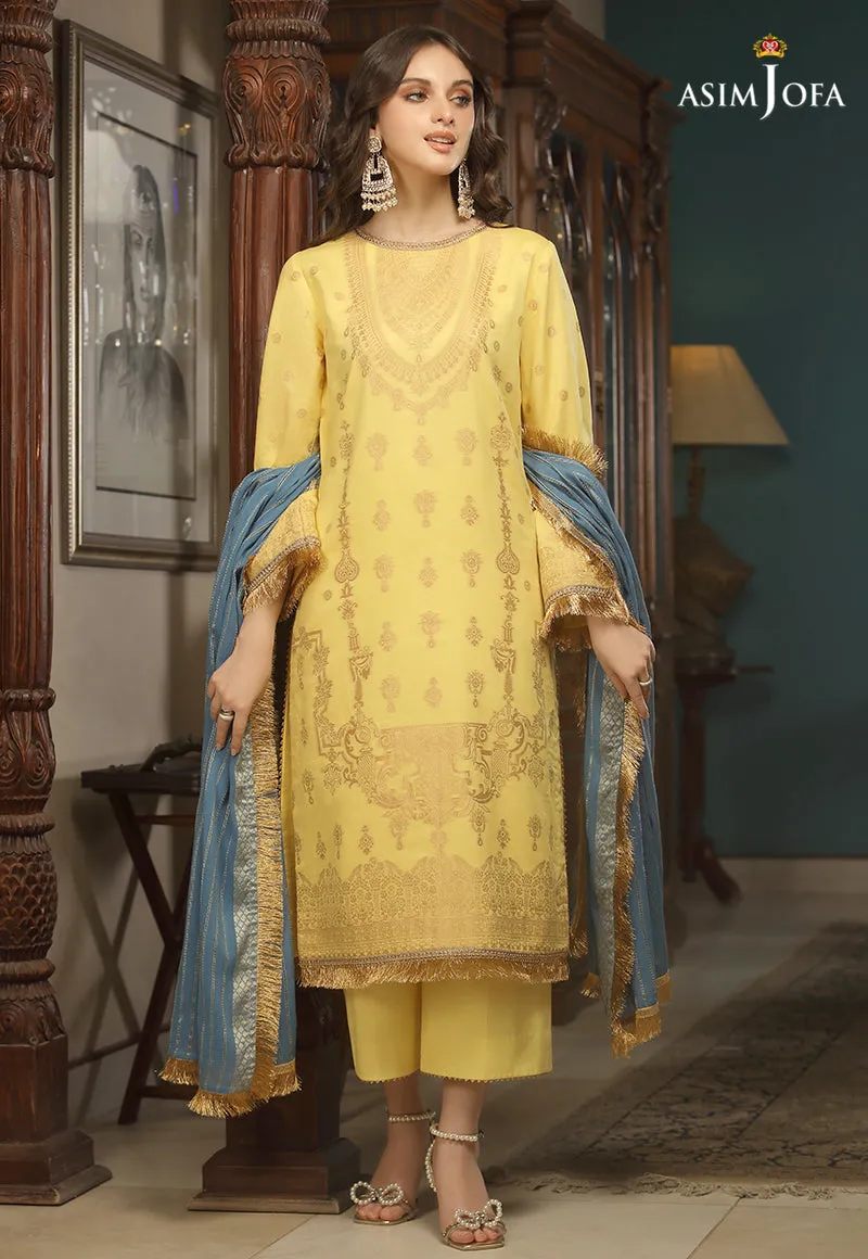 AJJD-10 | Asim Jofa Jacquard Eid Edition 2022 | Stitched RTW Jacquard Suits
