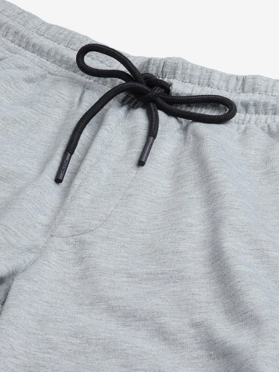 Alcis Men Grey & Black Colourblocked Training Track Pants