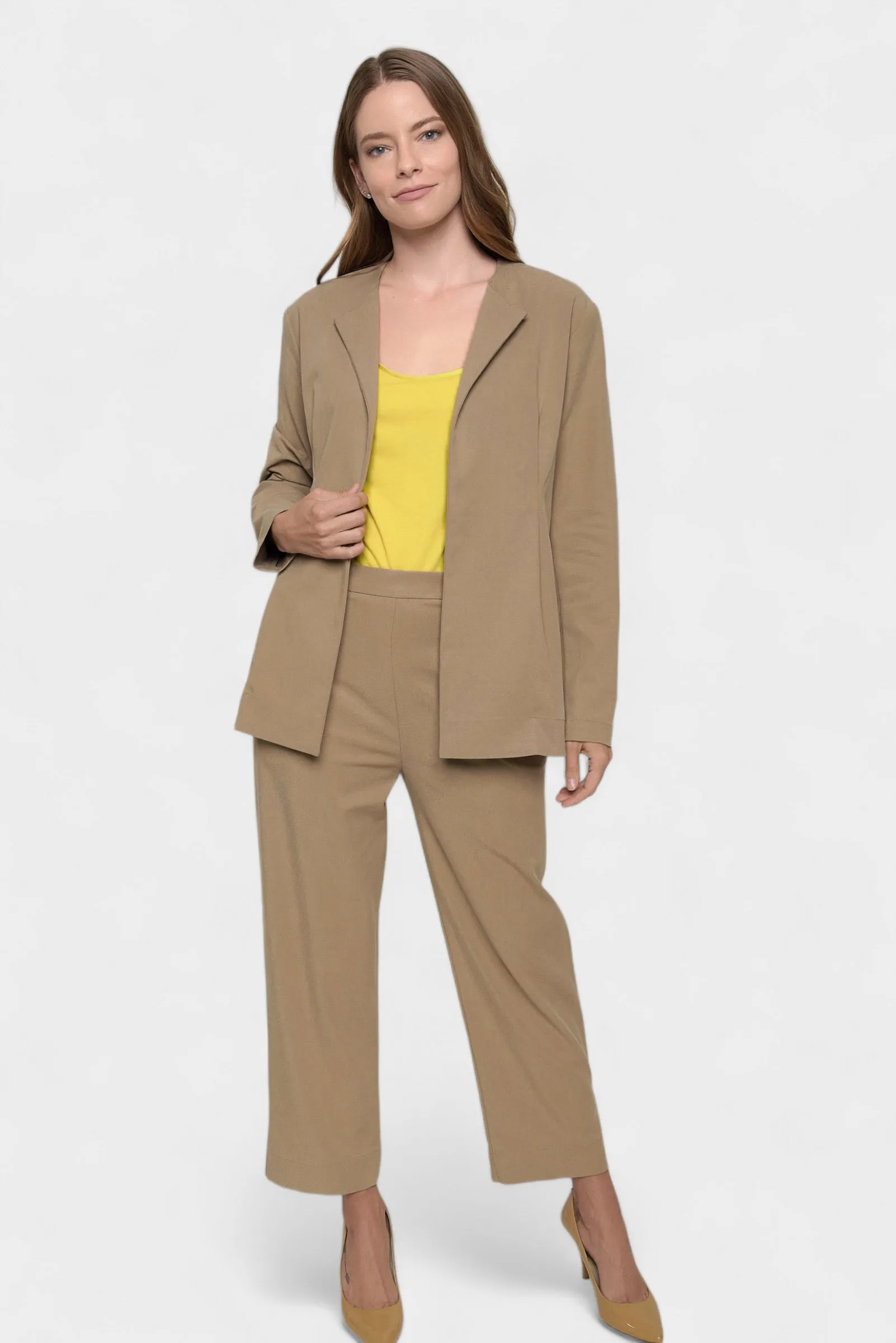 Andrea Tan Cropped Pants