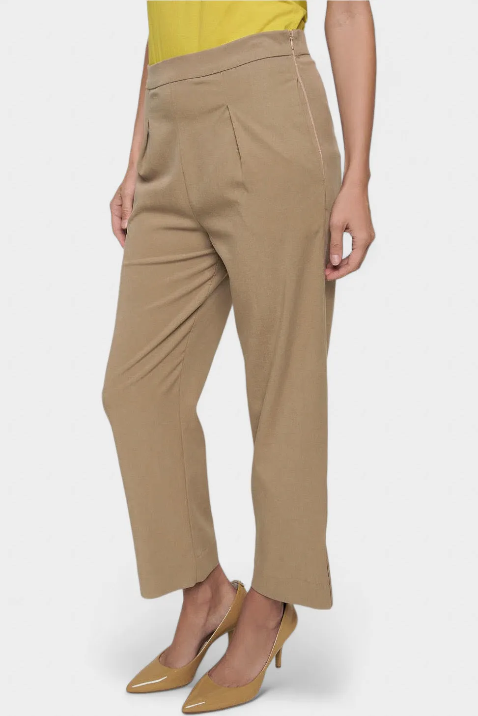 Andrea Tan Cropped Pants