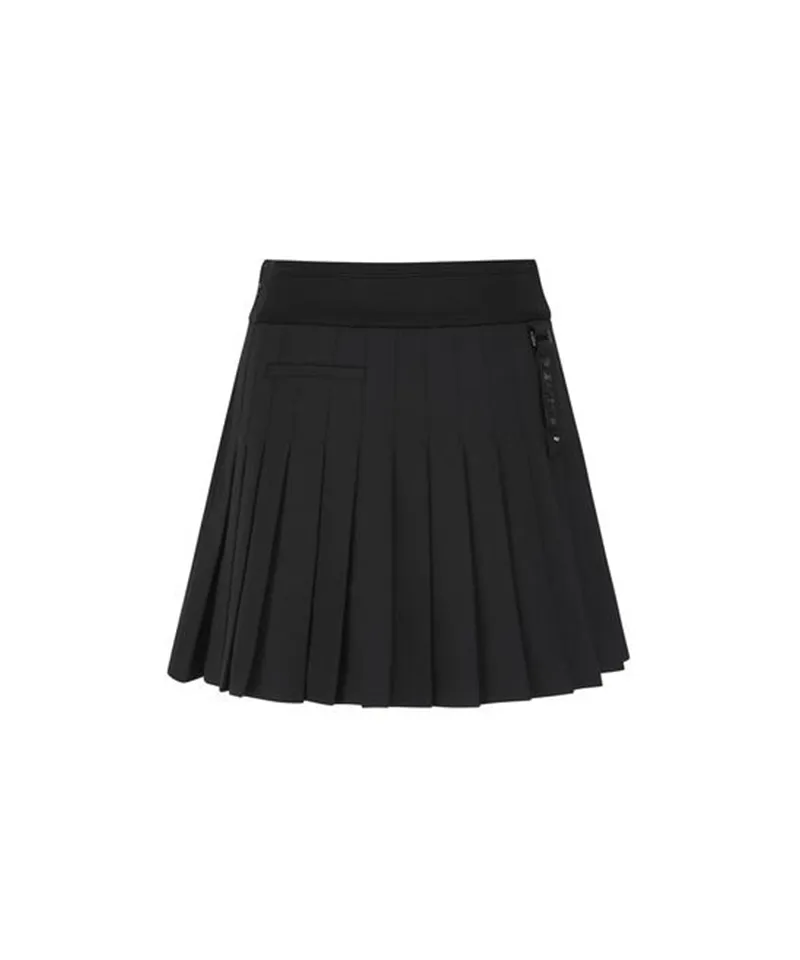 ANEW Golf Women Fleece Pleats SQ - Black