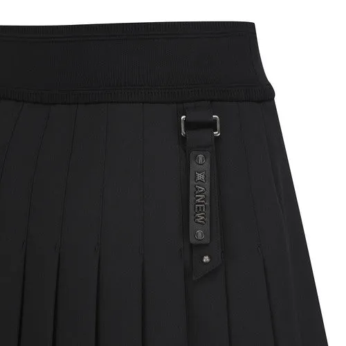 ANEW Golf Women Fleece Pleats SQ - Black
