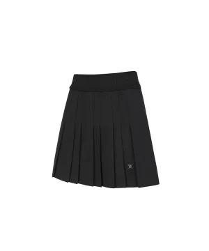 ANEW Golf Women Fleece Pleats SQ - Black