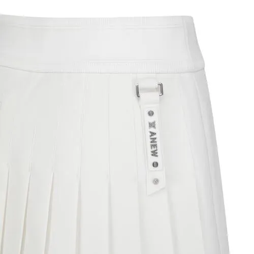 ANEW Golf Women Fleece Pleats SQ - Ivory