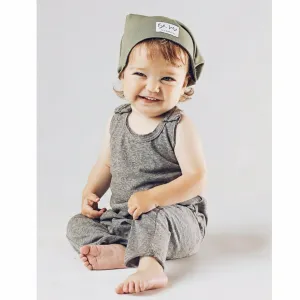 Baby Romper Heather Grey