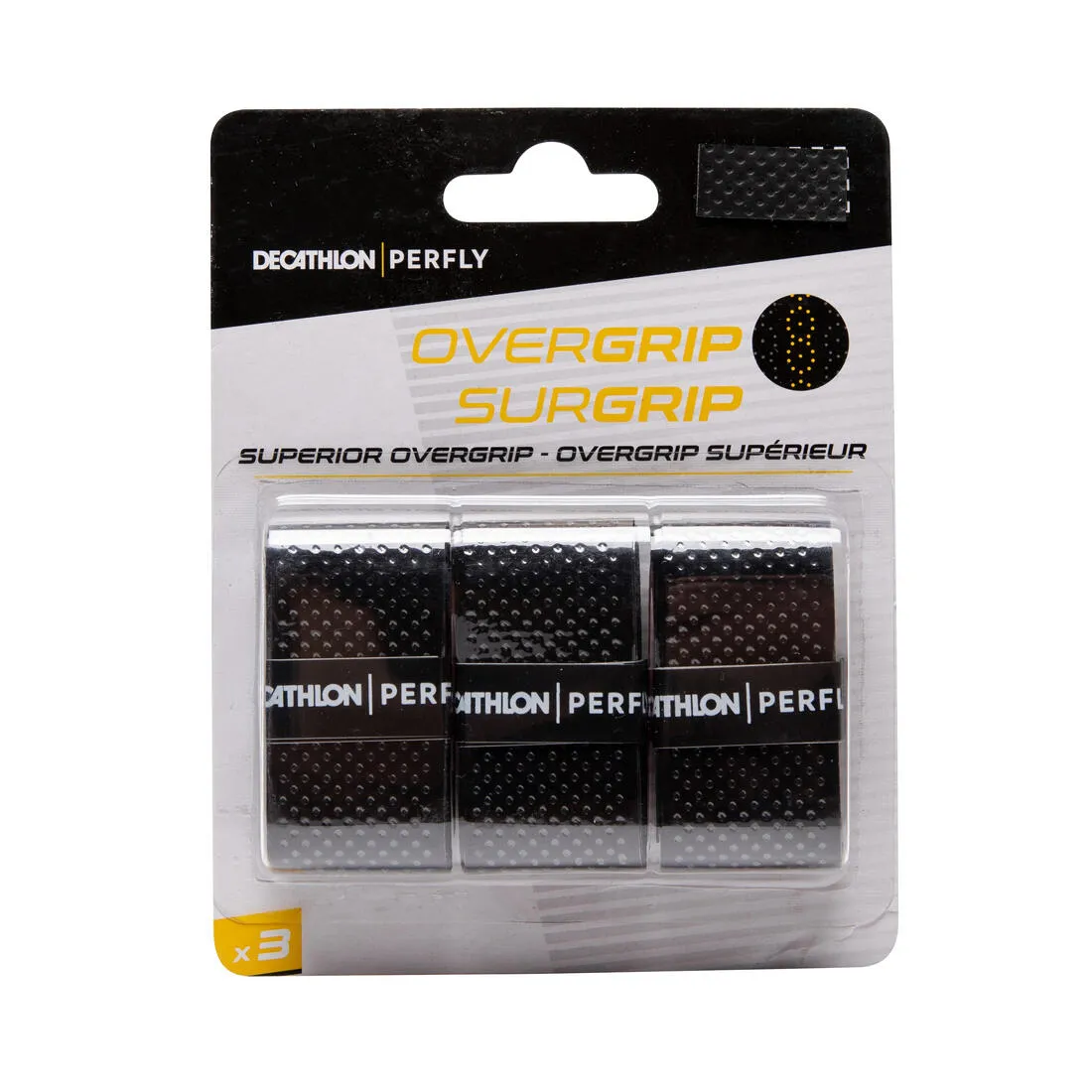 BADMINTON SUPERIOR OVERGRIP X 3