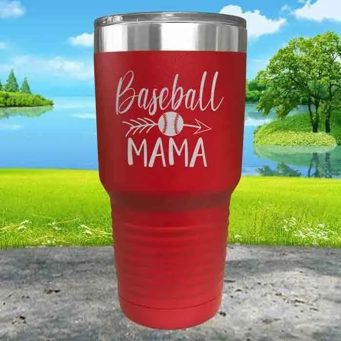 Baseball Mama Engraved Tumbler