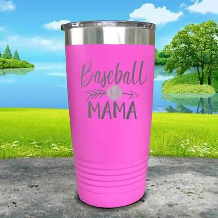Baseball Mama Engraved Tumbler