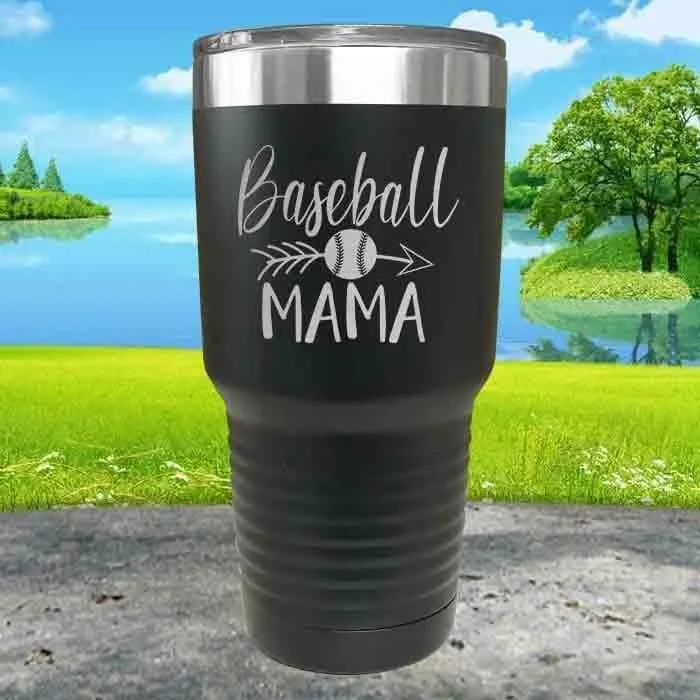Baseball Mama Engraved Tumbler