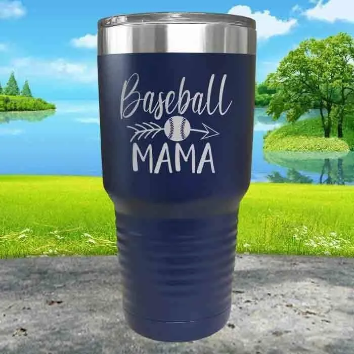 Baseball Mama Engraved Tumbler