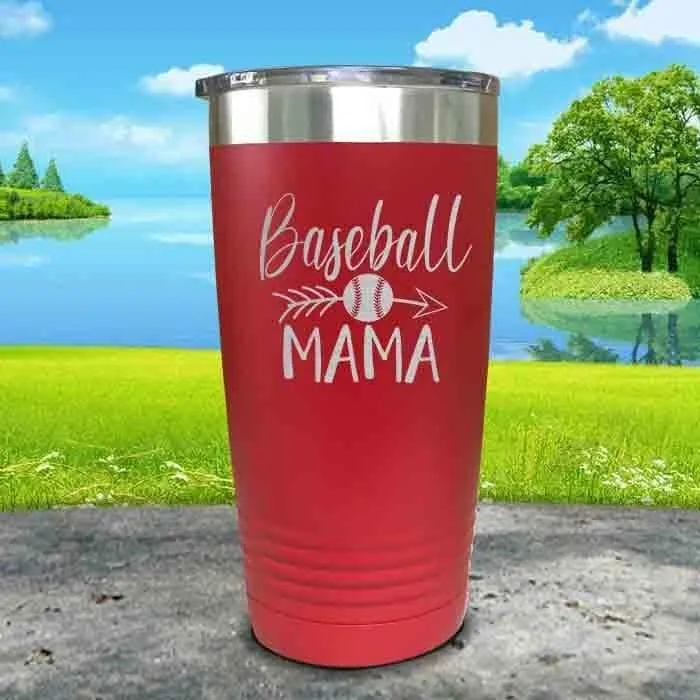 Baseball Mama Engraved Tumbler