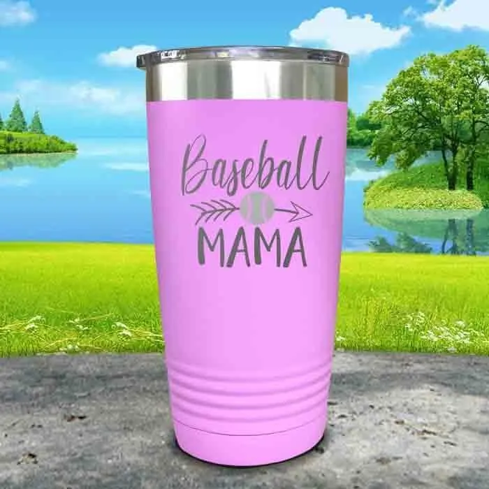 Baseball Mama Engraved Tumbler