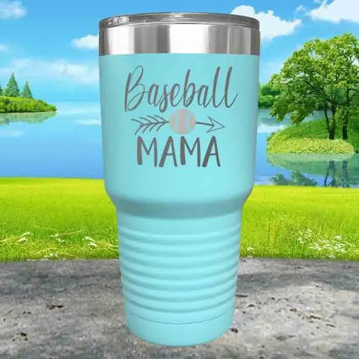 Baseball Mama Engraved Tumbler