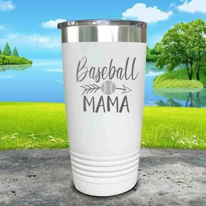 Baseball Mama Engraved Tumbler