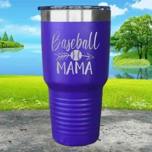 Baseball Mama Engraved Tumbler