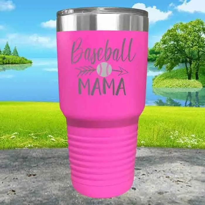 Baseball Mama Engraved Tumbler