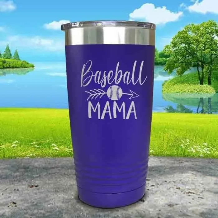 Baseball Mama Engraved Tumbler