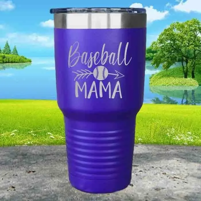 Baseball Mama Engraved Tumbler