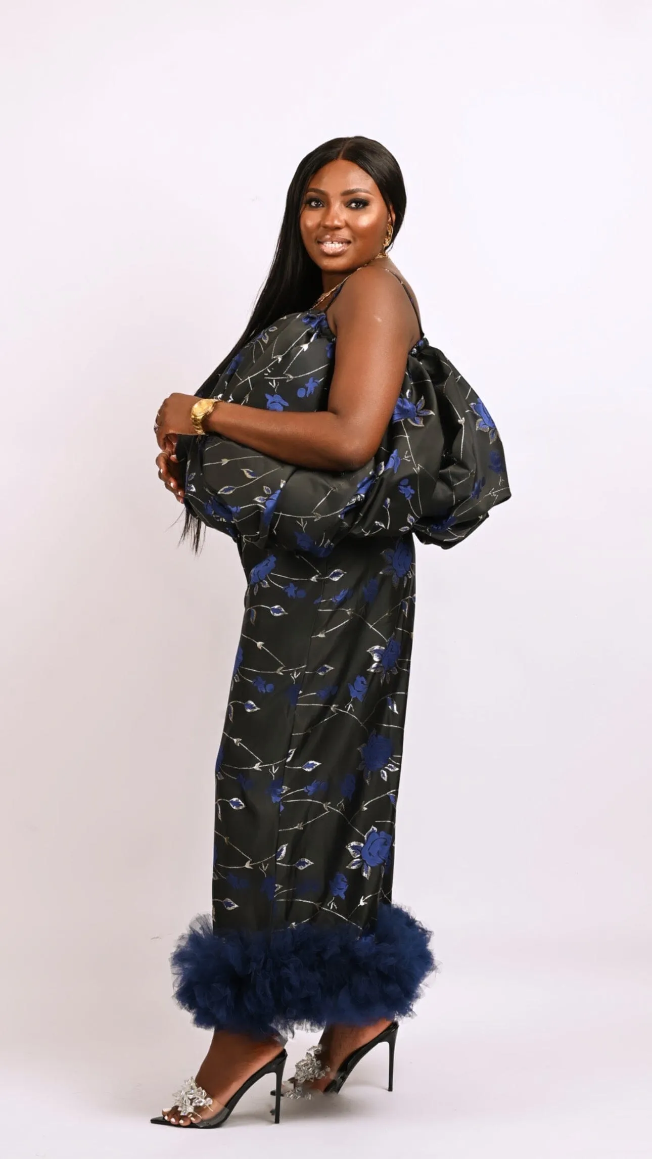 Bubble Top and Culottes ruffled pants Look 20