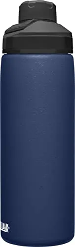CamelBak Chute Mag Water Bottle 20oz, Insulated Stainless Steel, Navy (600ml)