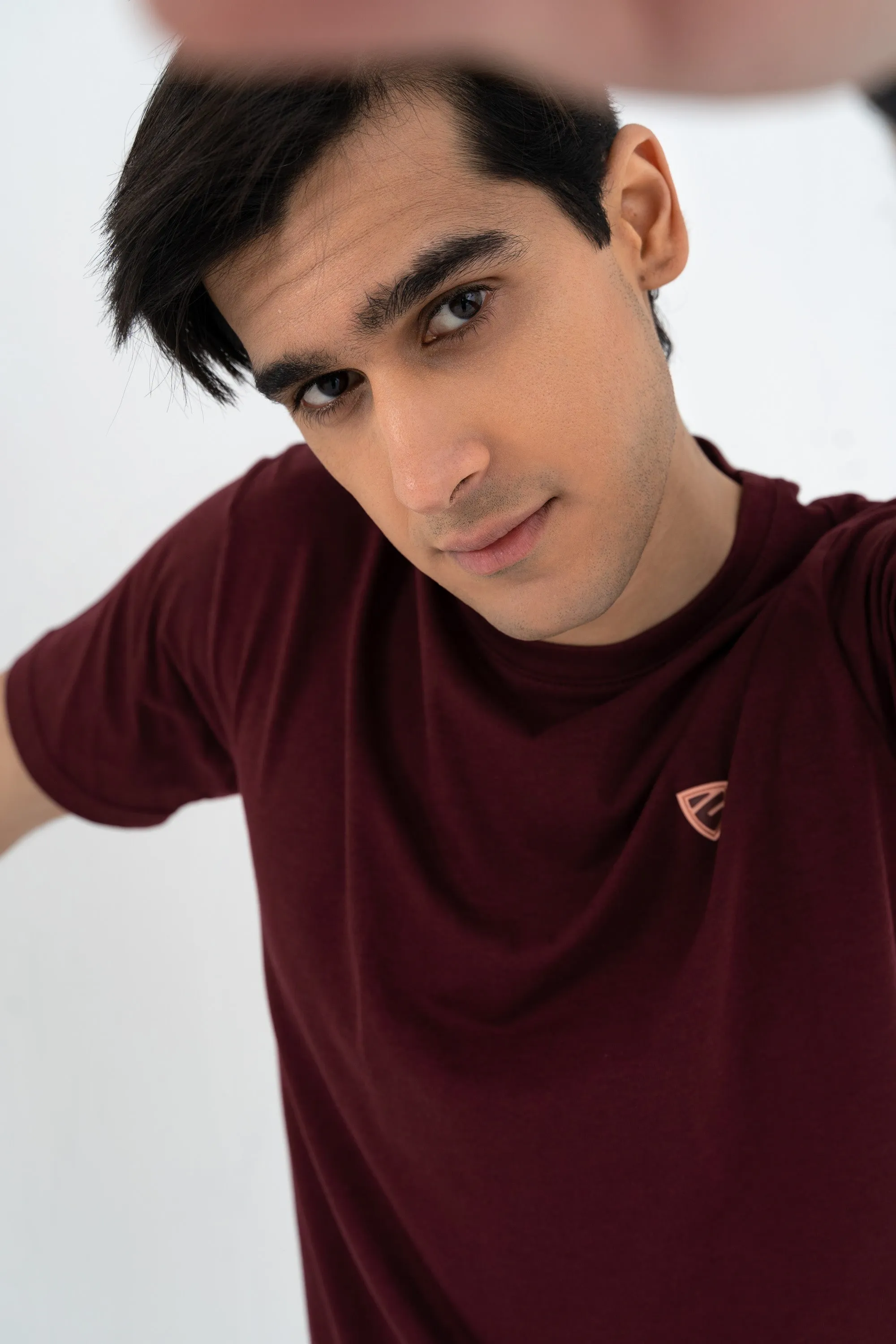 Casual Maroon Tee
