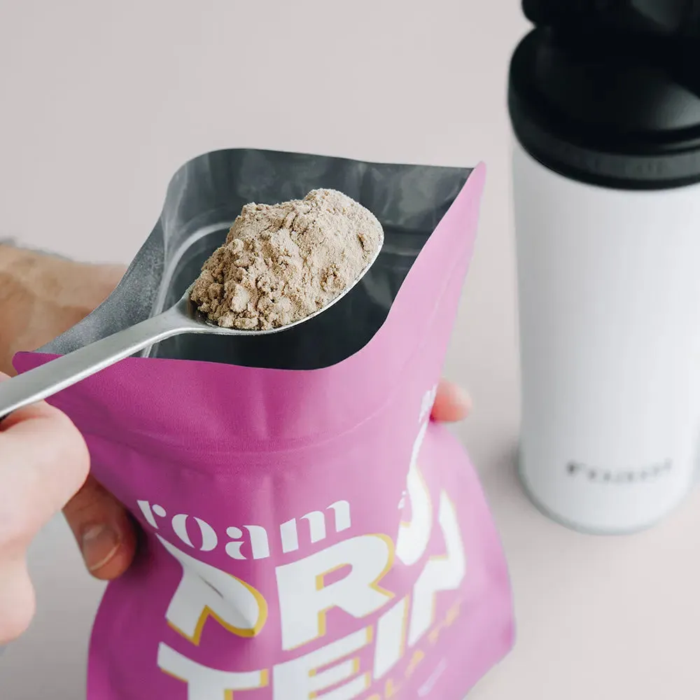 Chocolate Vegan Protein Powder and Shaker (NZ)