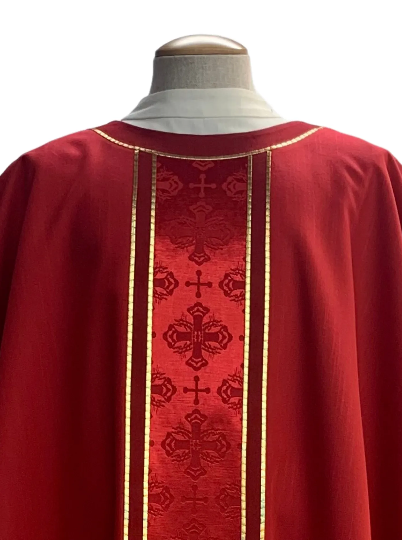 Classic Lucia Red Sample Chasuble
