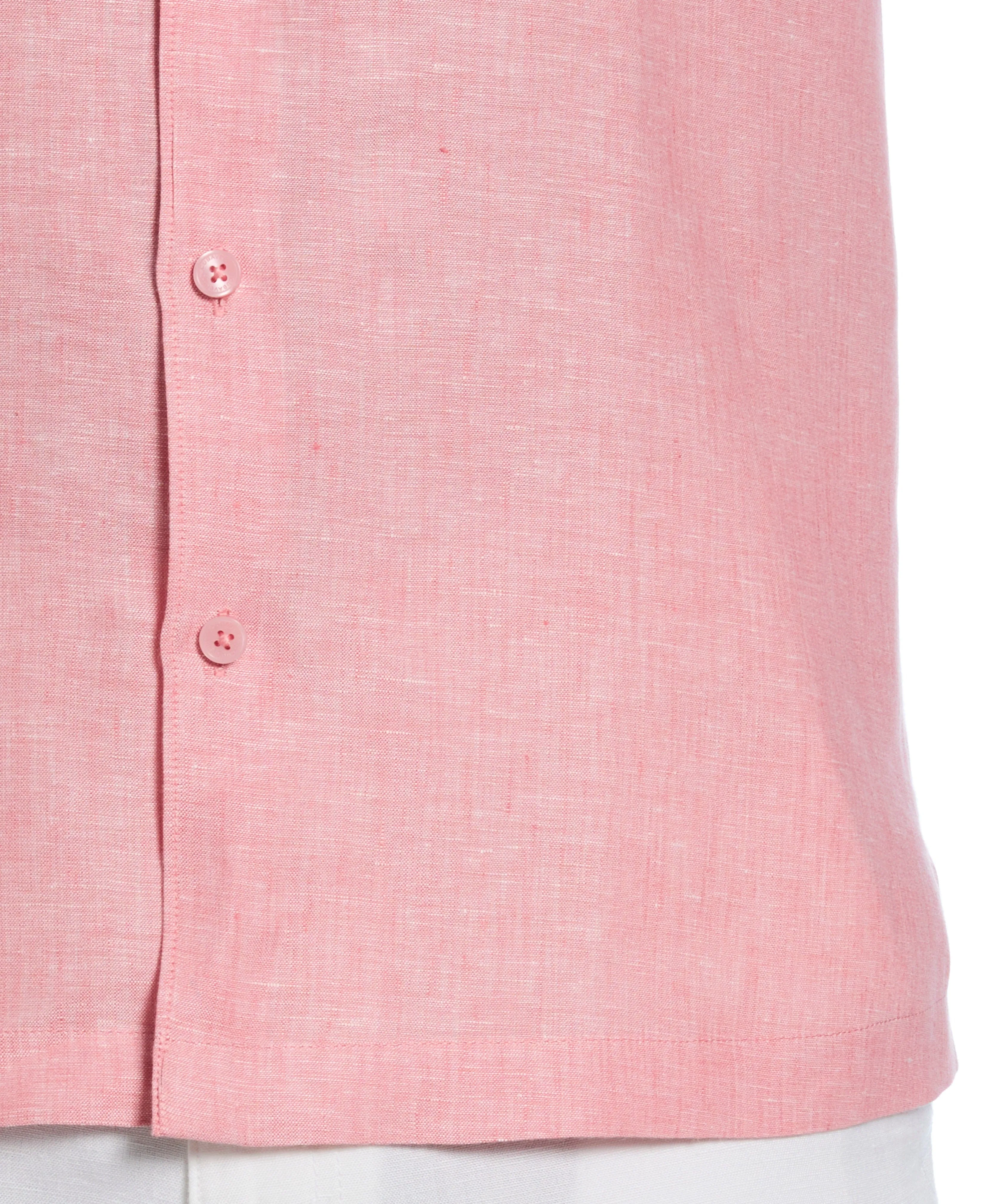Classic Two-Tone Linen Shirt