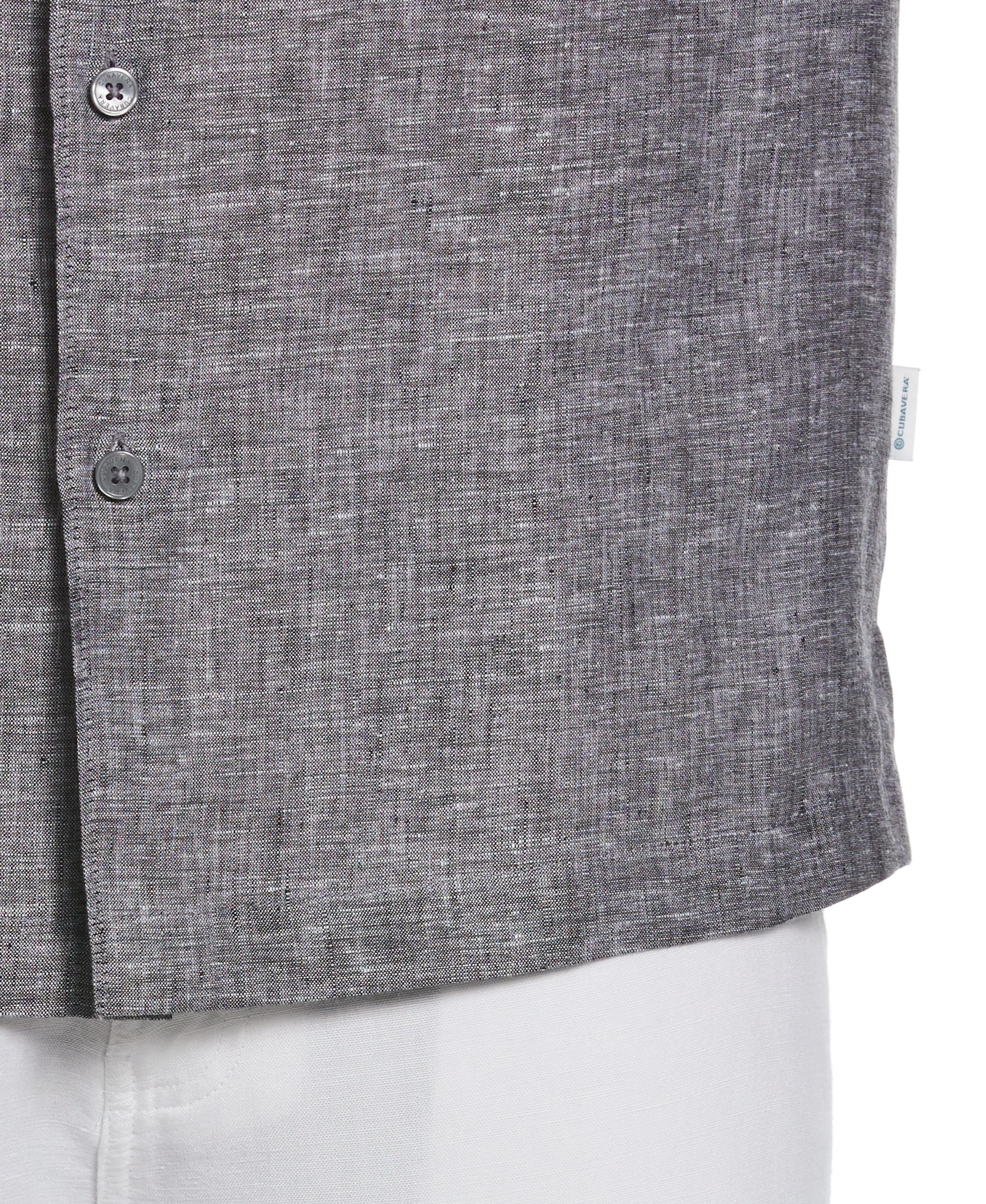 Classic Two-Tone Linen Shirt