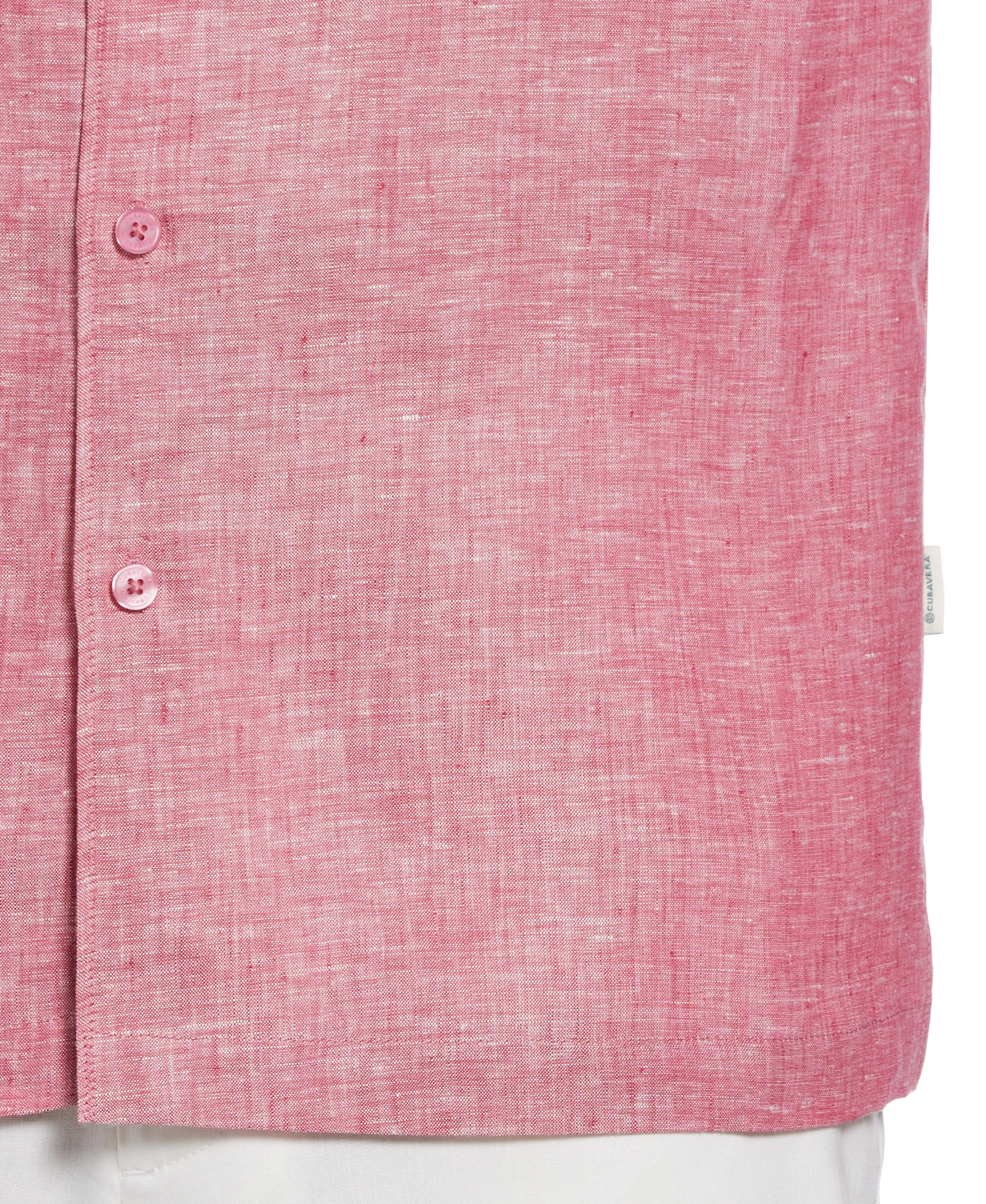 Classic Two-Tone Linen Shirt