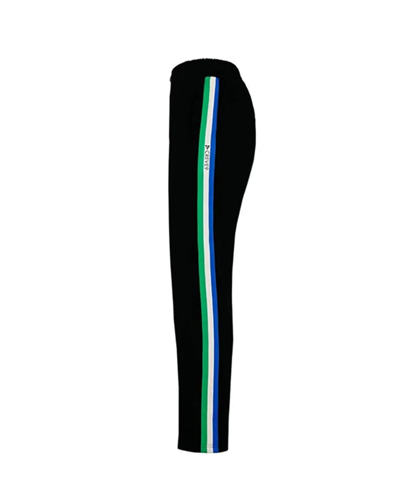 CREVE NINE: Men's Track Pants - Black