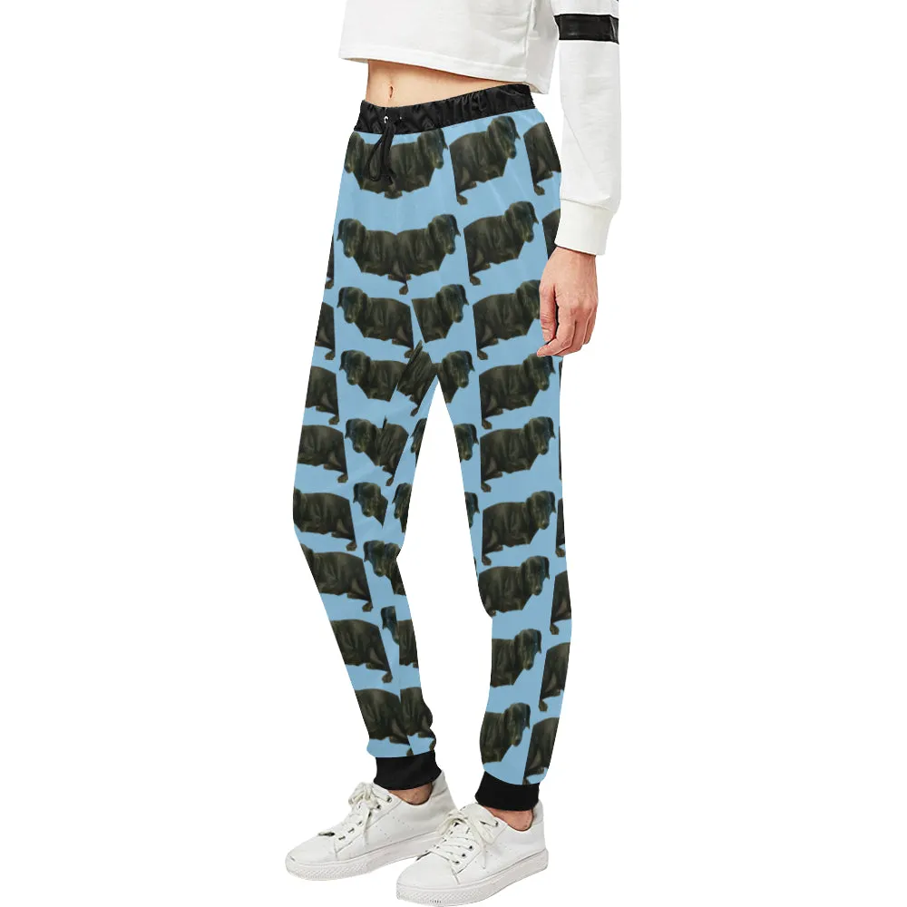 Dachshund Pants - Nadia Blue