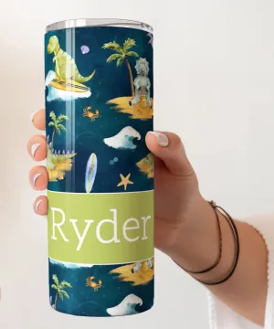 Dinosaurs Personalized 20oz Tumbler