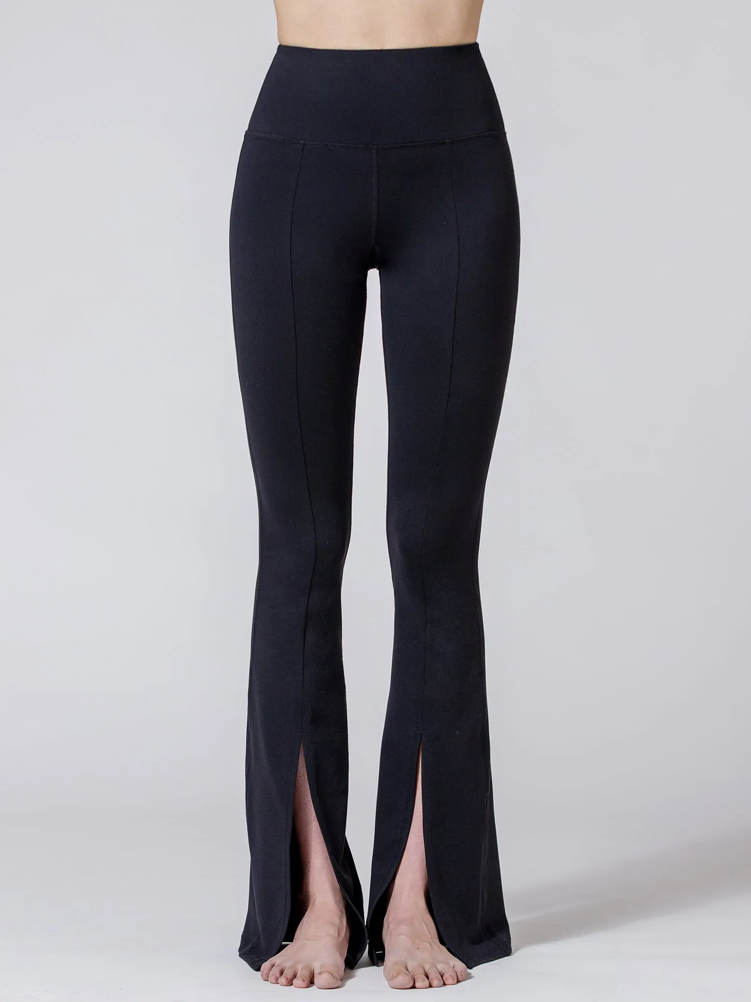 DIVINE FRONT SPLIT FLARE PANTS