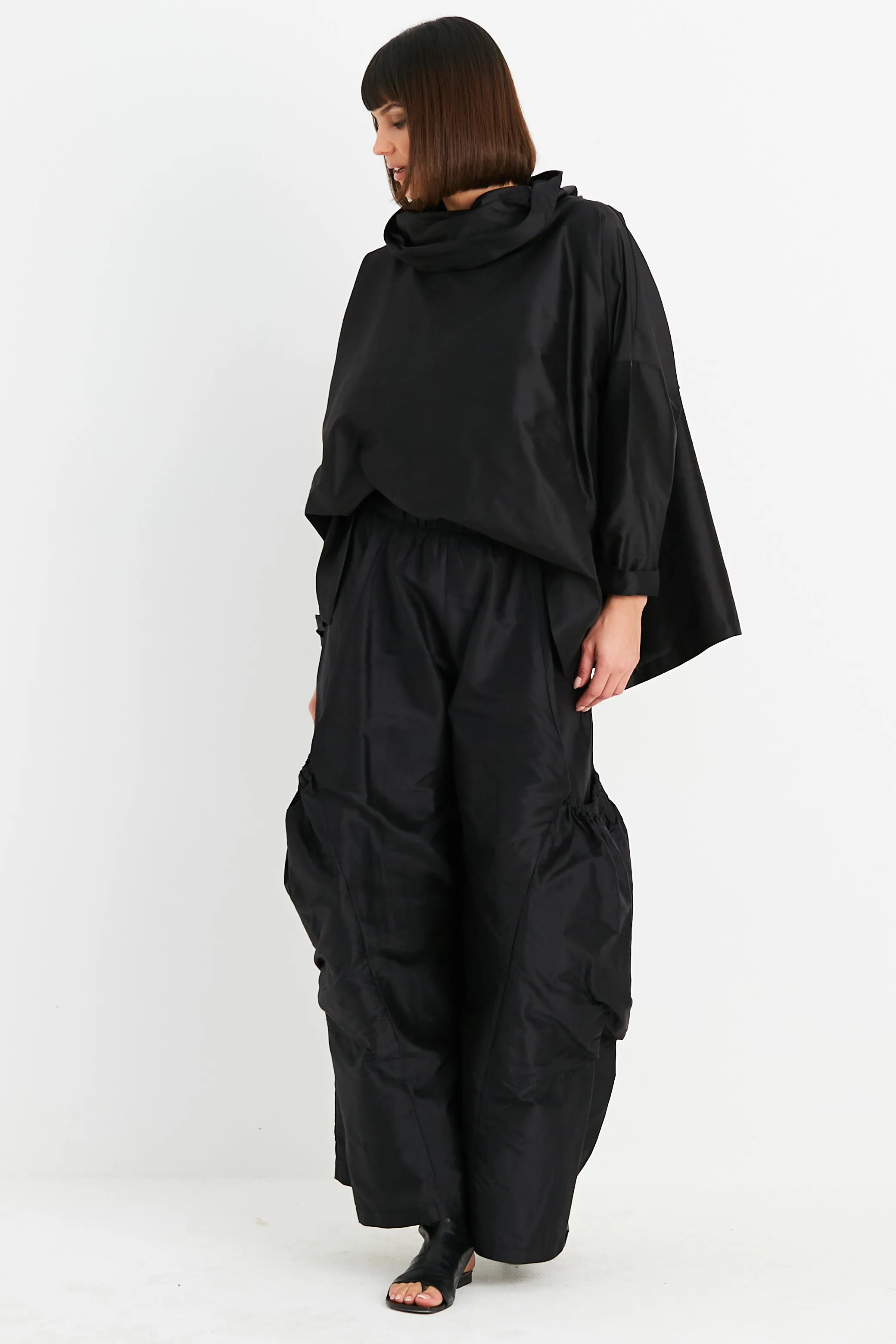 Dupioni Big Pocket Pants