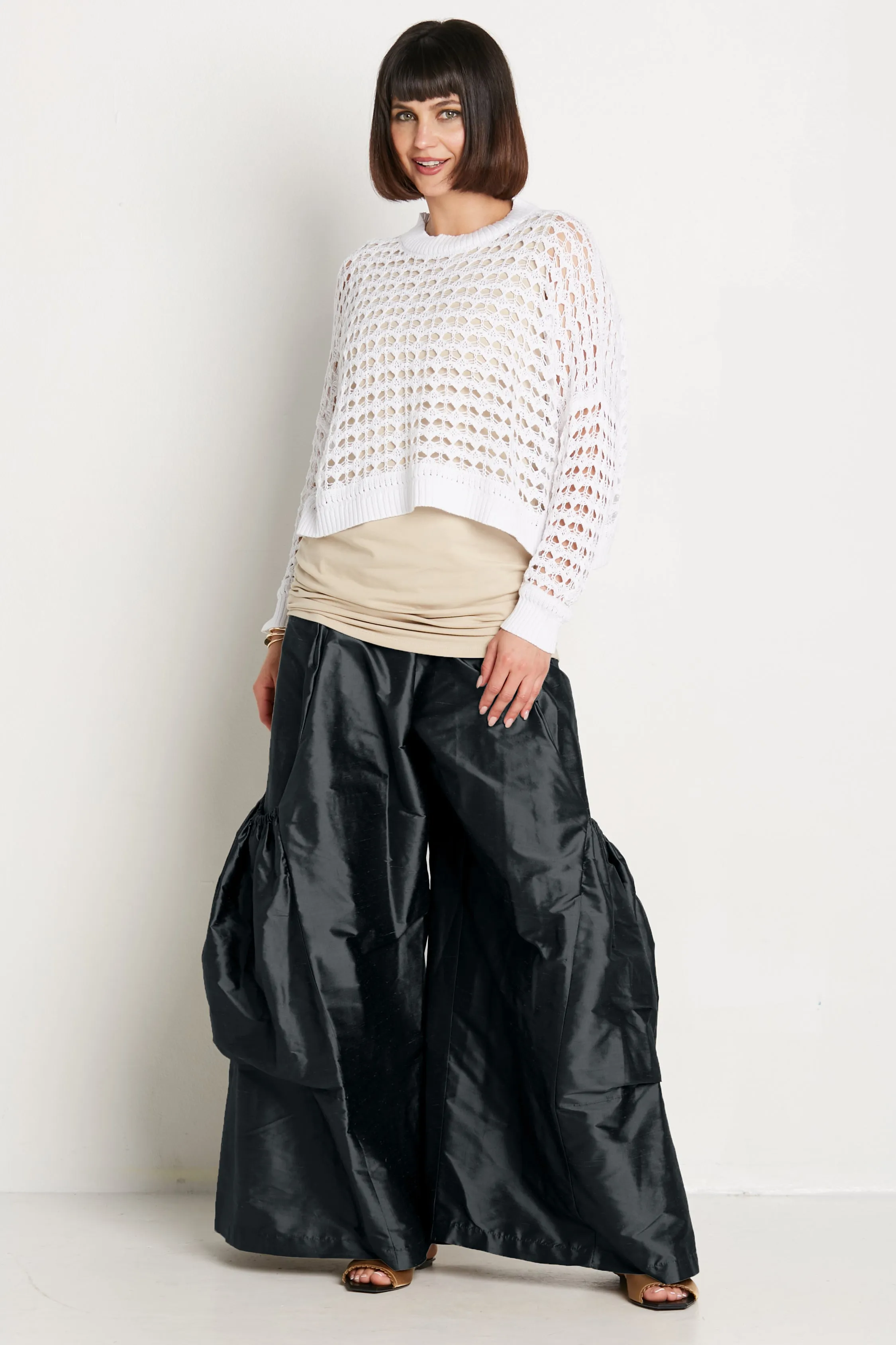 Dupioni Big Pocket Pants